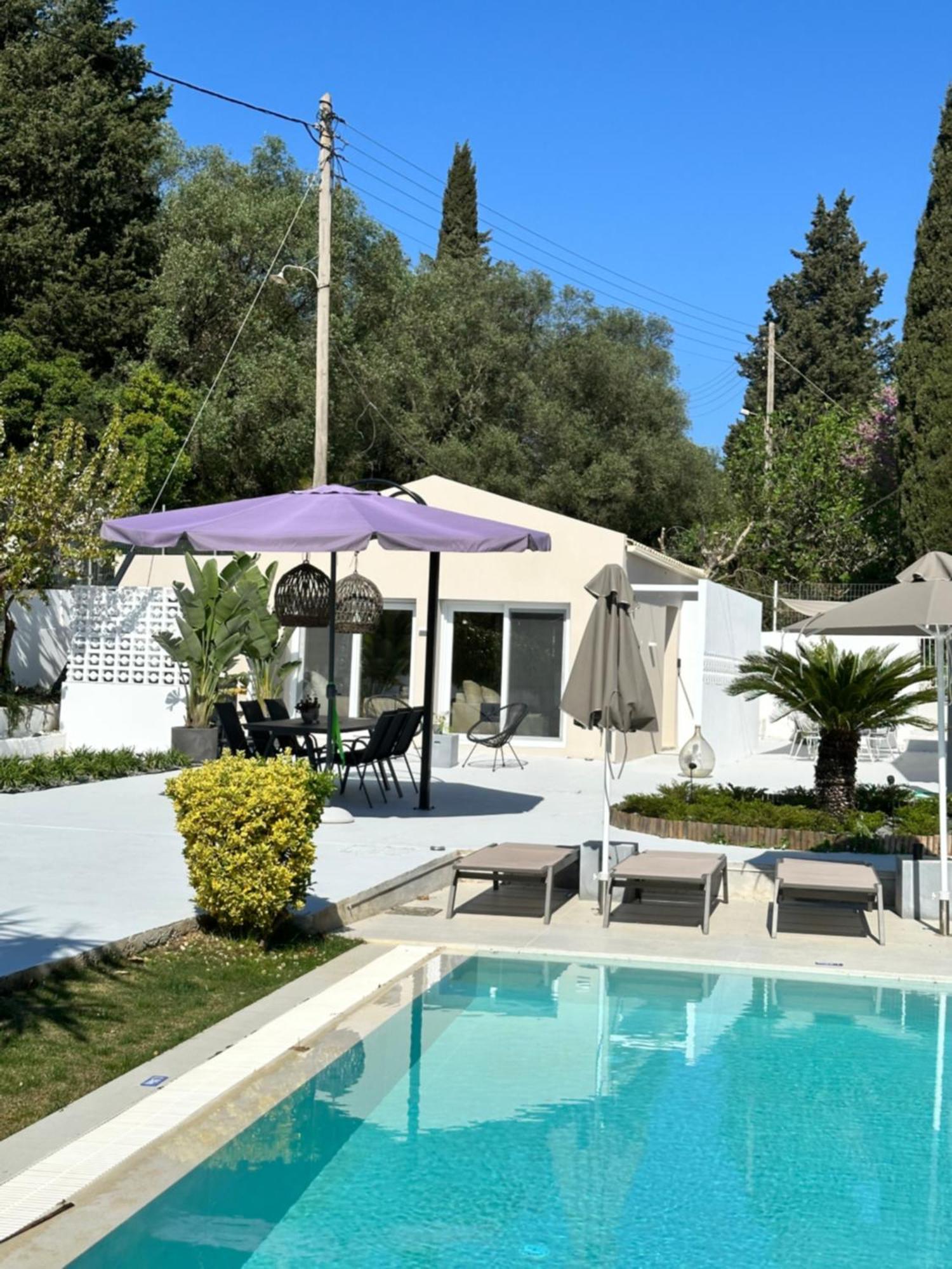 Grande Terra Villas With Swimming Pool Spartylas Екстер'єр фото